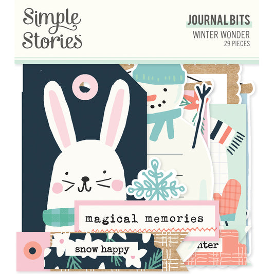 Simple Stories Winter Wonder Journal Die-Cuts