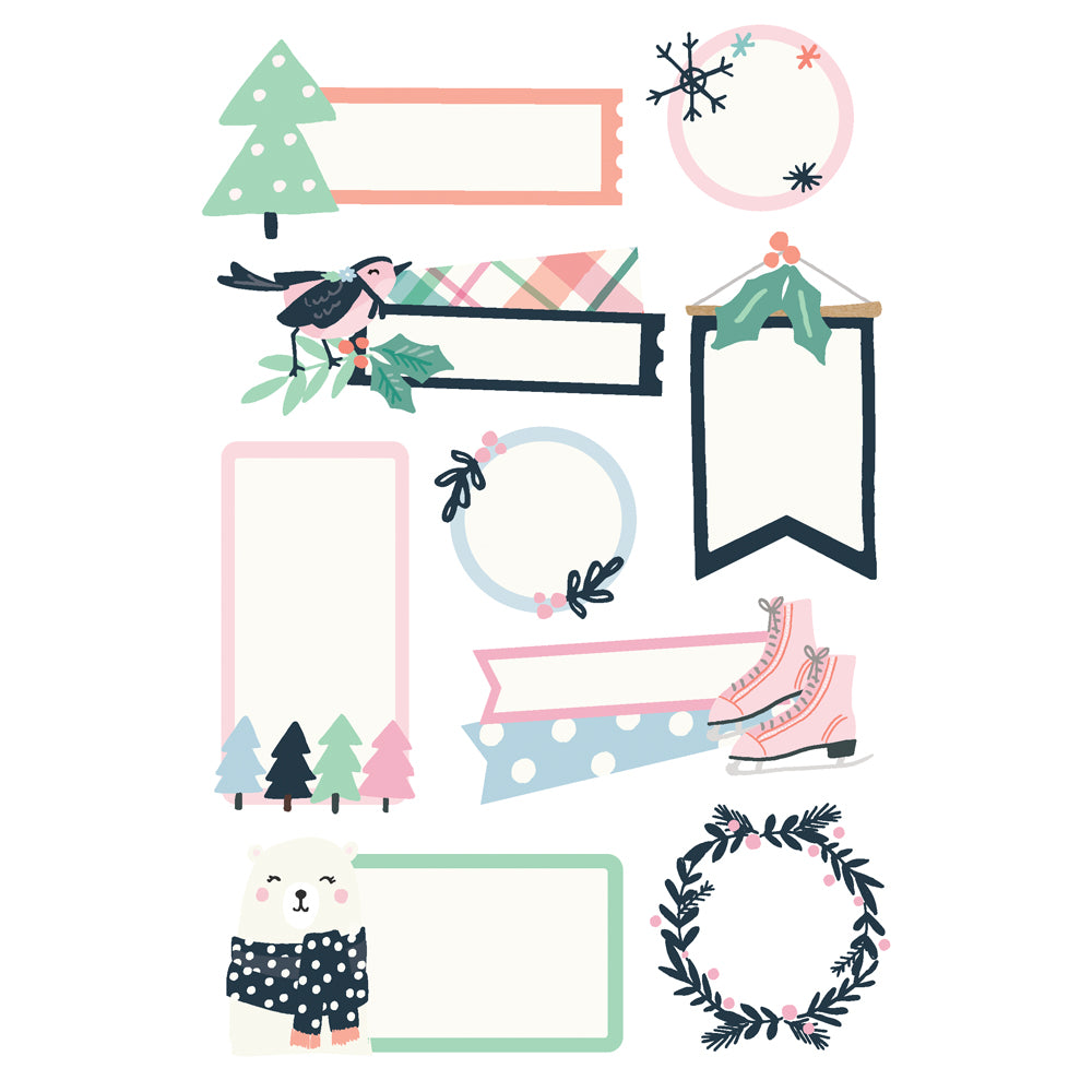 Simple Stories Winter Wonder Sticker Book