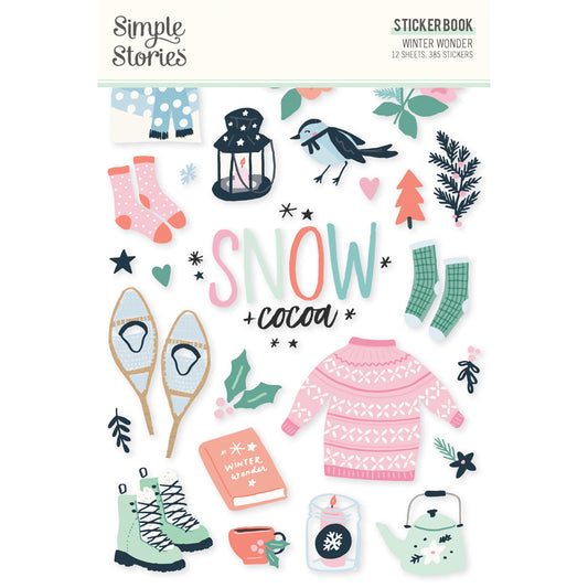 Simple Stories Winter Wonder Sticker Book