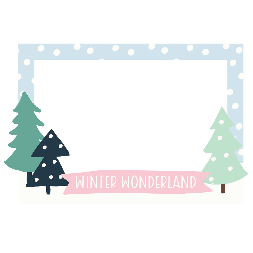 Simple Stories Winter Wonder Chipboard Frames