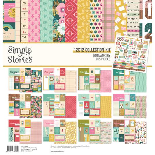 Simple Stories Noteworthy Collection Kit 12X12