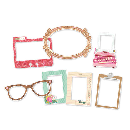 Simple Stories Noteworthy Chipboard Frames