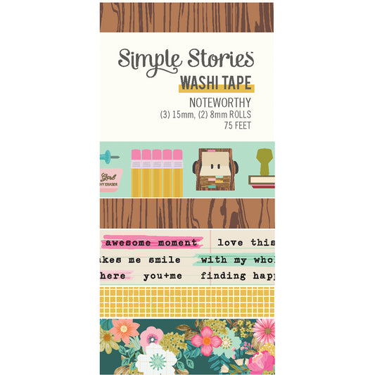 Simple Stories Noteworthy Washi Tape
