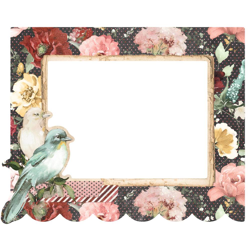 Simple Stories Simple Vintage Love Story Chipboard Frames