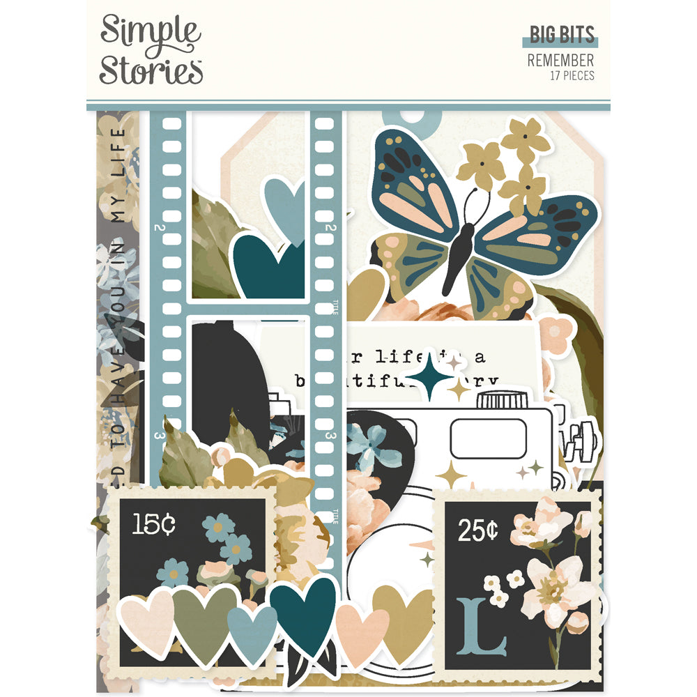 Simple Stories Remember Big Die-Cuts