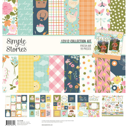 Simple Stories Fresh Air Collection Kit 12x12