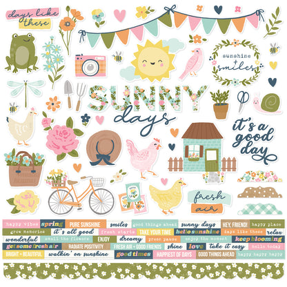 Simple Stories Fresh Air Collection Kit 12x12