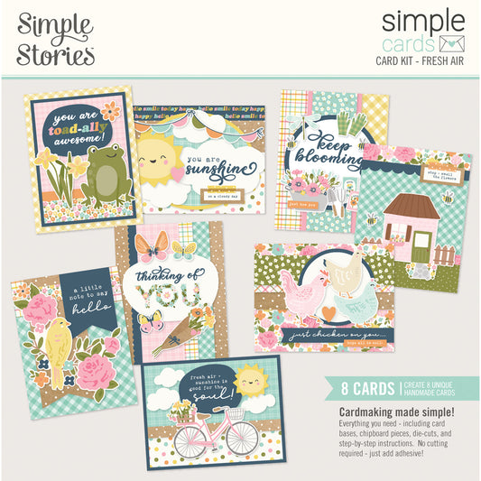 Simple Stories Fresh Air  Simple Cards Card Kit