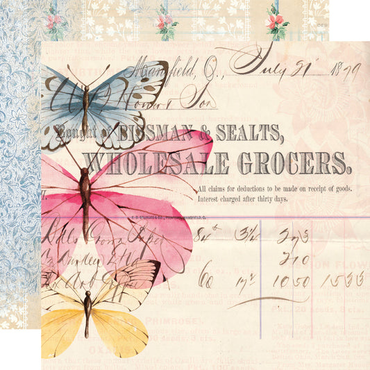 Simple Stories Simple Vintage Spring Garden - Spread Your Wings