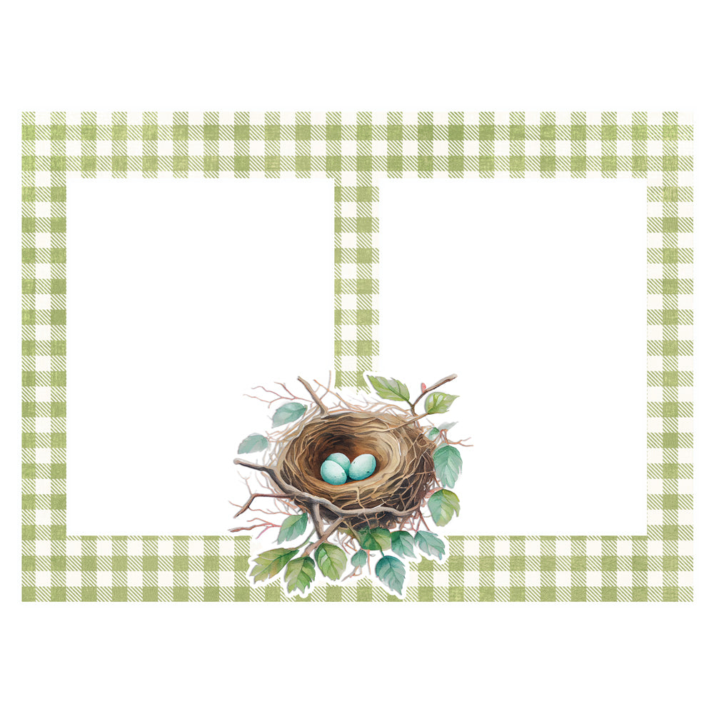 Simple Vintage Spring Garden Chipboard Frames