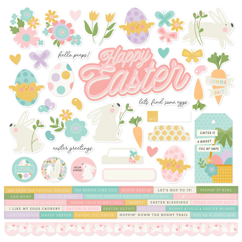 Simple Stories Hoppy Easter Collection Kit