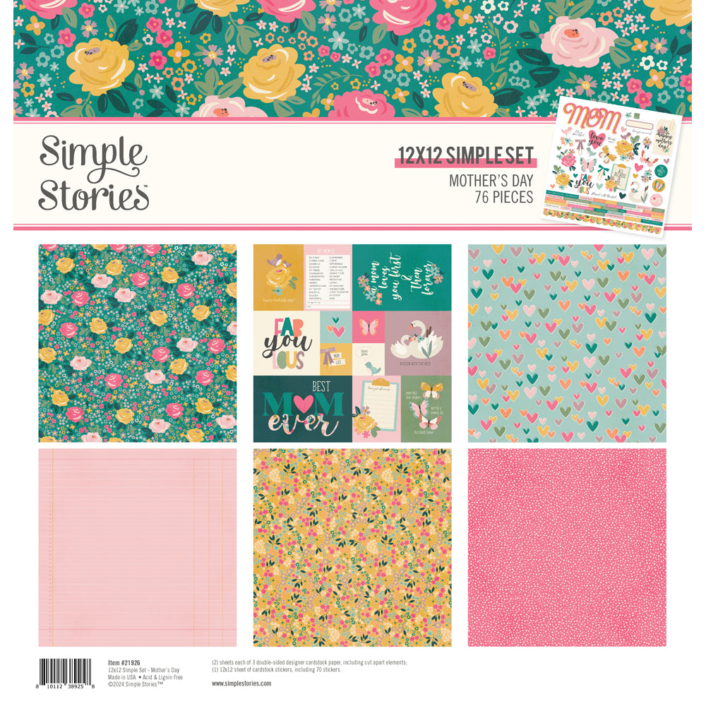 Simple Stories Mother's Day Collection Kit