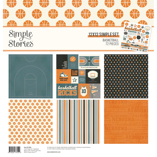 Simple Stories Basketball Collection Kit