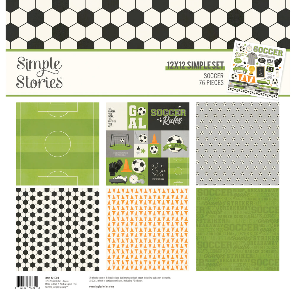 Simple Stories Soccer Collection Kit