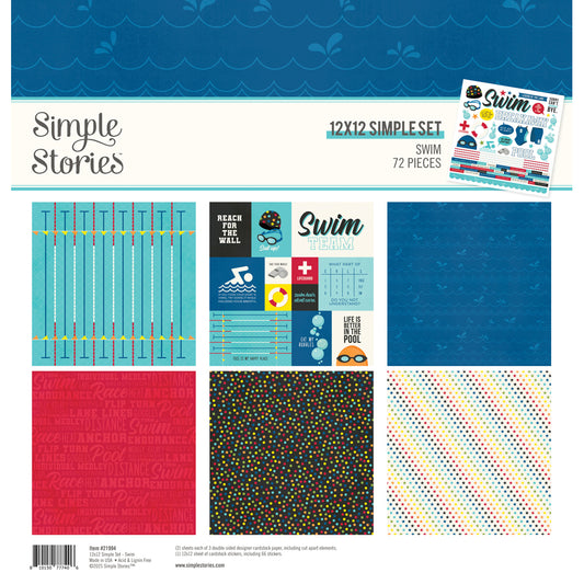 Simple Stories Swim Collection Kit