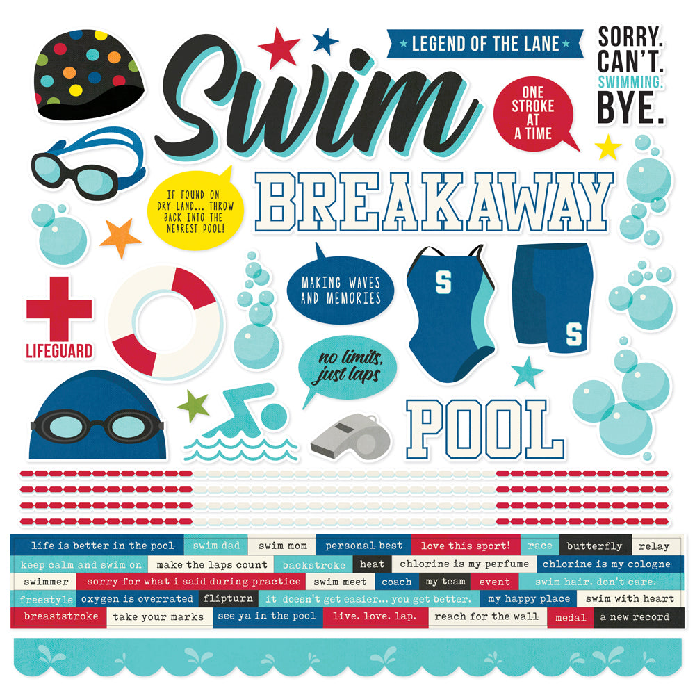 Simple Stories Swim Collection Kit