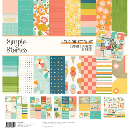 Simple Stories Summer Snapshots Collection Kit