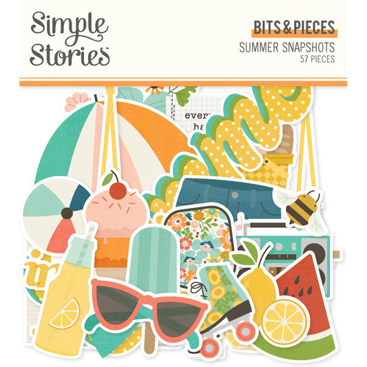 Simple Stories Summer Snapshots Bits & Pieces