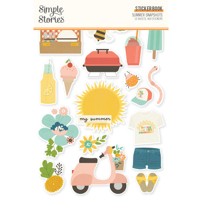 Simple Stories Summer Snapshots Sticker Book