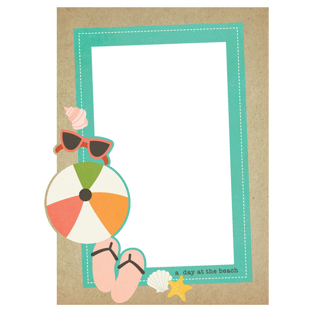 Simple Stories Summer Snapshots Chipboard Frames