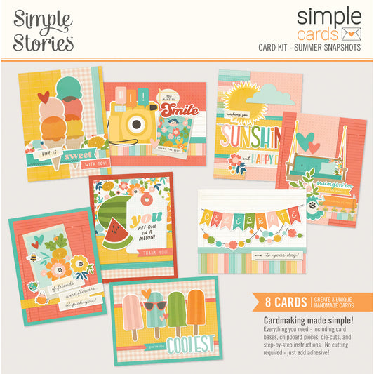 Simple Stories Summer Snapshots Simple Cards Kit