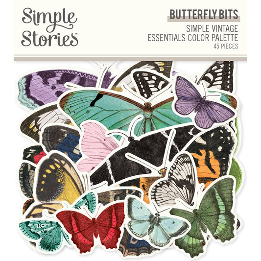 Simple Stories SV Essentials Color Palette Bits & Pieces -Butterfly
