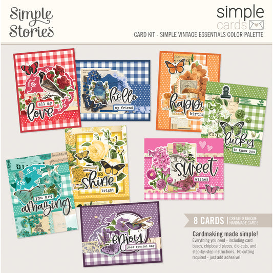 Simple Stories SV Essentials Color Palette Simple Cards Kit