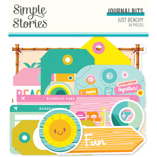 Simple Stories Just Beachy Bits & Pieces -Journal