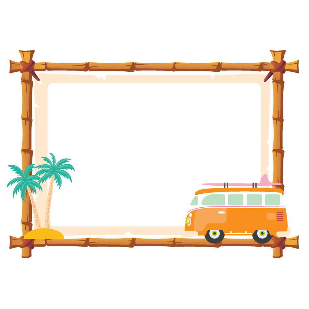 Simple Stories Just Beachy  Chipboard Frames