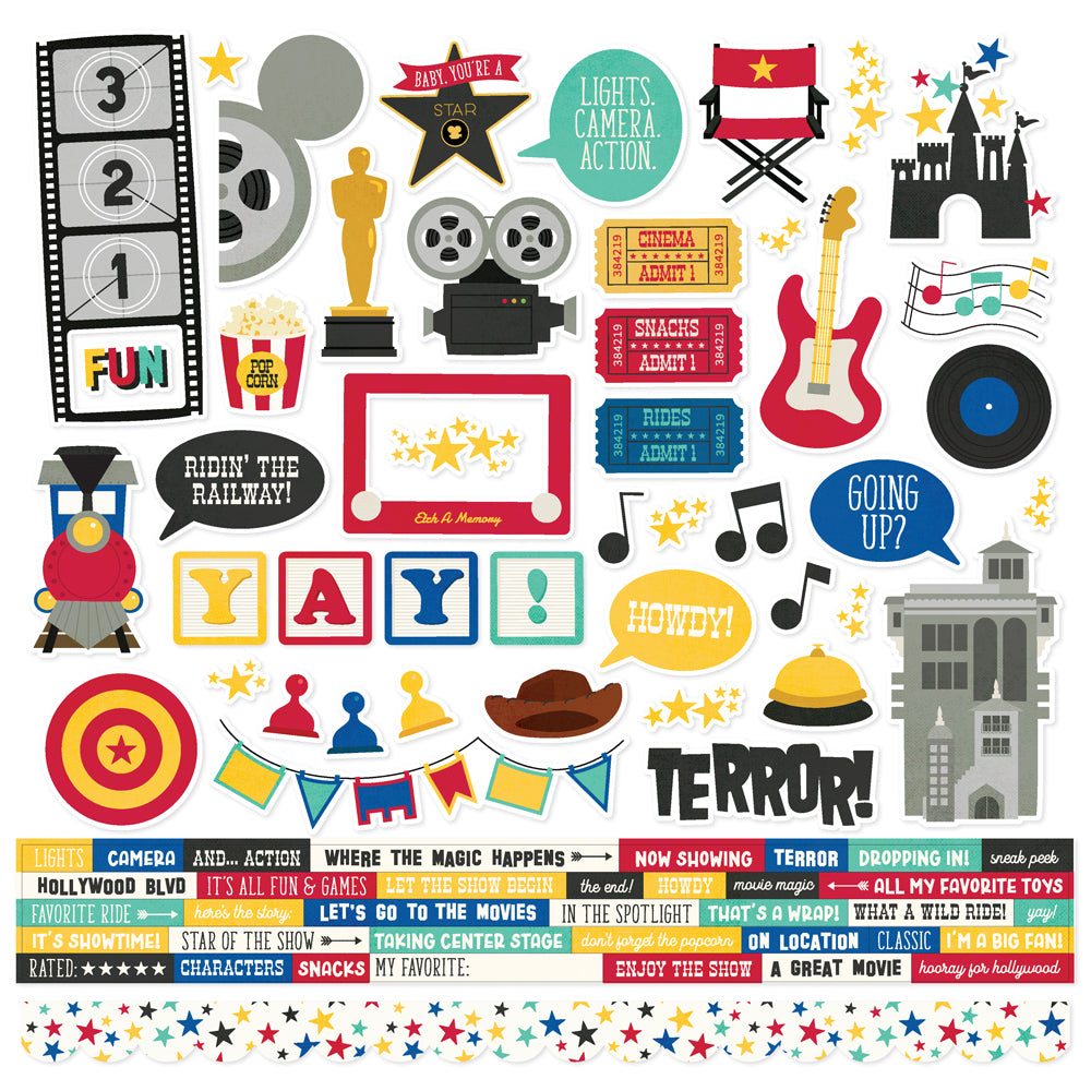 Simple Stories Say Cheese Tinseltown- Collection Kit