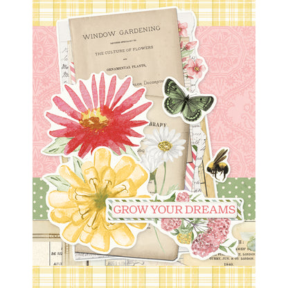 Simple Stories Simple Vintage Meadow Flowers - Simple Cards Card Kit