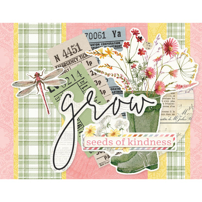 Simple Stories Simple Vintage Meadow Flowers - Simple Cards Card Kit