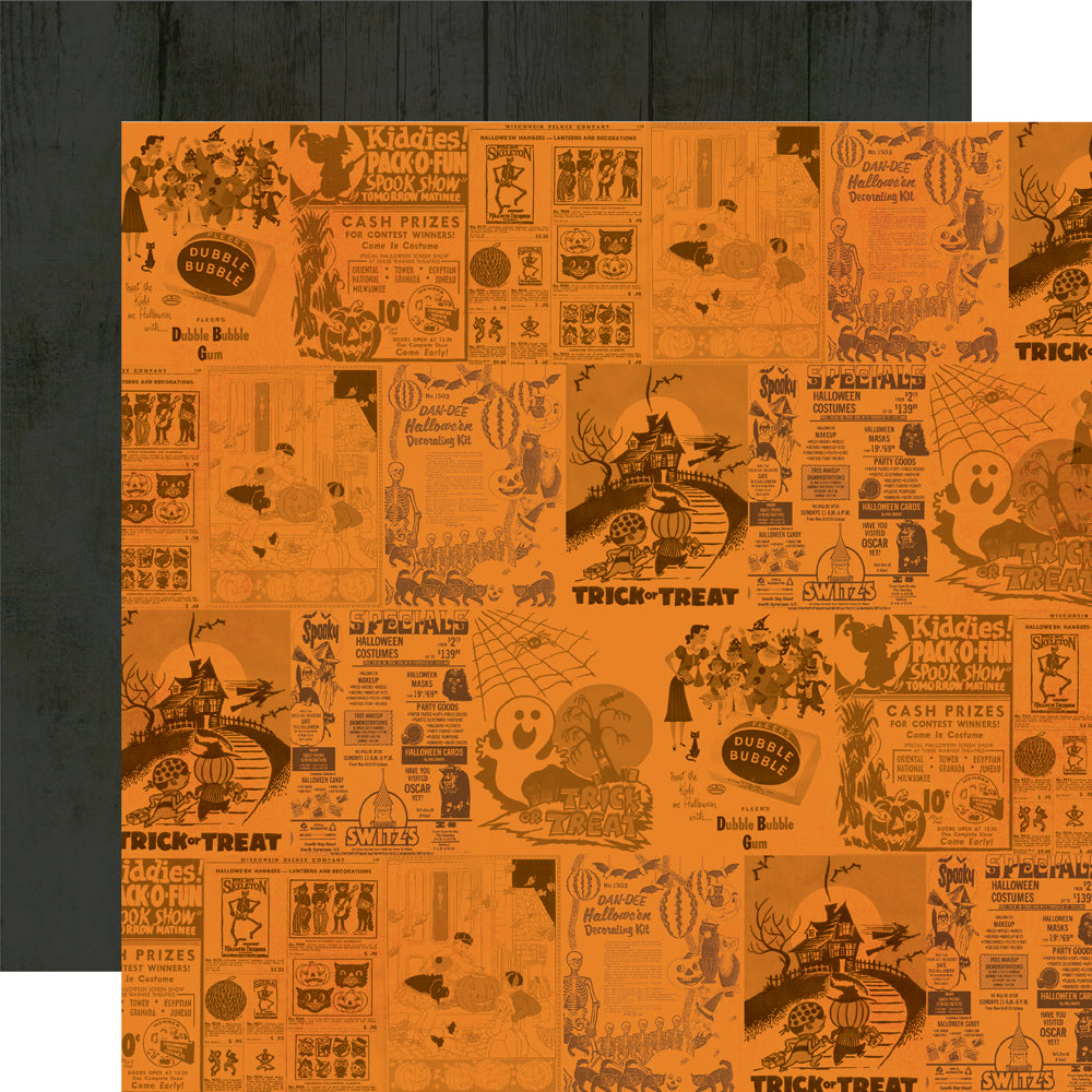 Simple Stories Simple Vintage Scary Stories Collection Kit 12"X12"