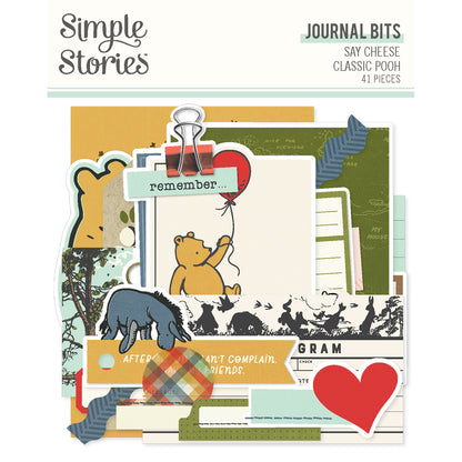 Simple Stories Say Cheese Classic Pooh Bits & Pieces -Journal