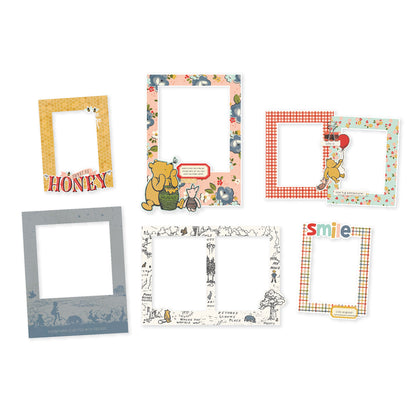 Simple Stories Say Cheese Classic Pooh Chipboard Frames