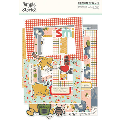 Simple Stories Say Cheese Classic Pooh Chipboard Frames