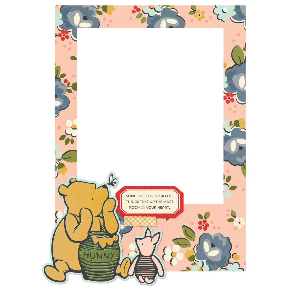 Simple Stories Say Cheese Classic Pooh Chipboard Frames