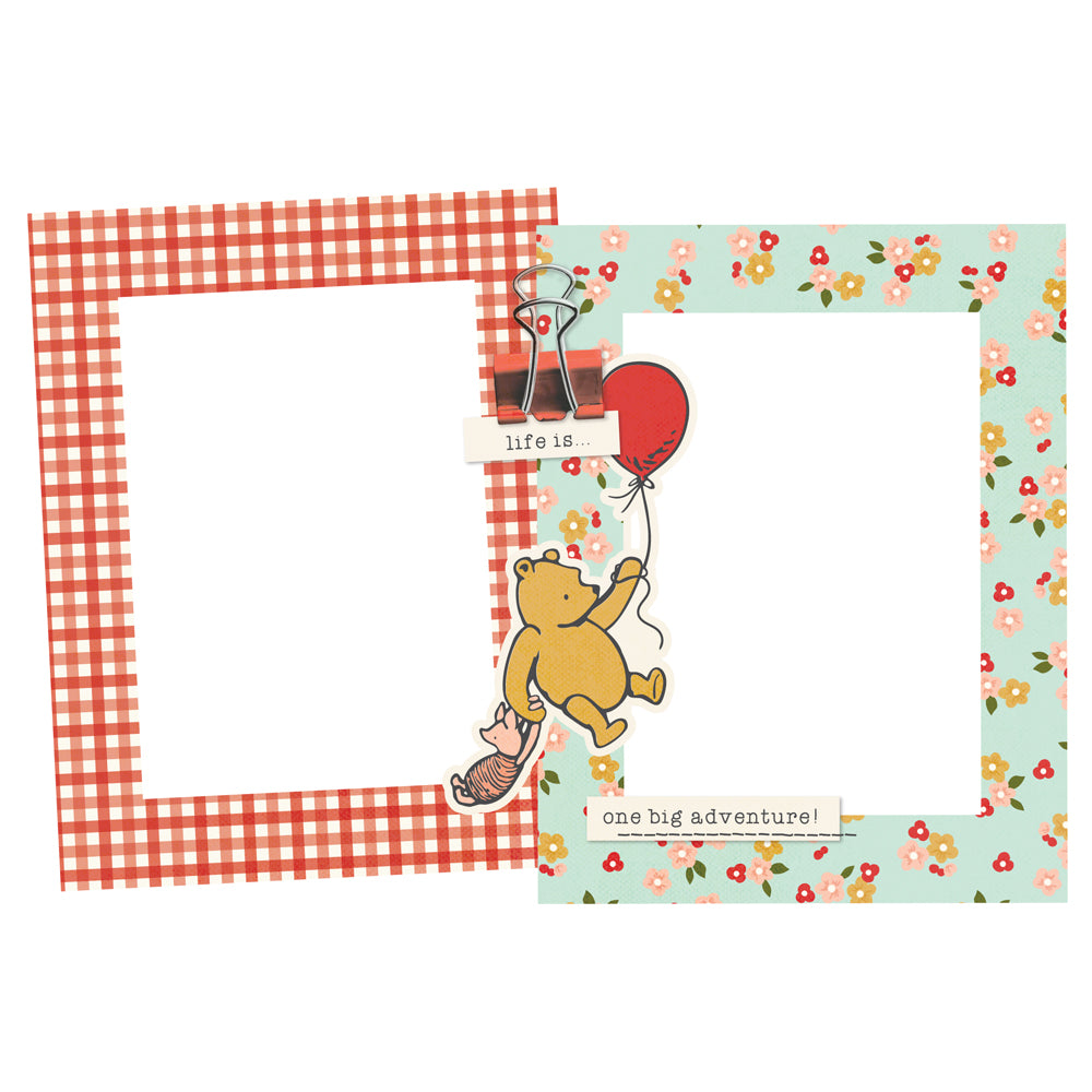 Simple Stories Say Cheese Classic Pooh Chipboard Frames