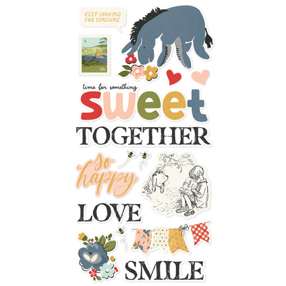 Simple Stories Say Cheese Classic Pooh Foam Stickers