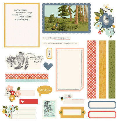 Simple Stories Say Cheese Classic Pooh Simple Cards Card Kit