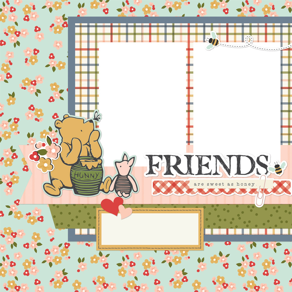 Simple Stories Say Cheese Classic Pooh Simple Pages Page Kit