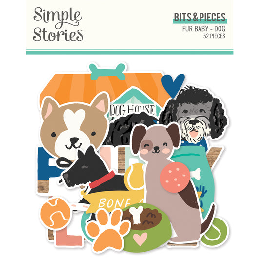 Simple Stories Fur Baby Dog - Bits & Pieces