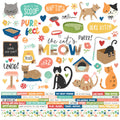 Simple Stories Fur Baby Cat Cardstock Stickers