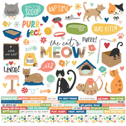 Simple Stories Fur Baby Cat Collection Kit