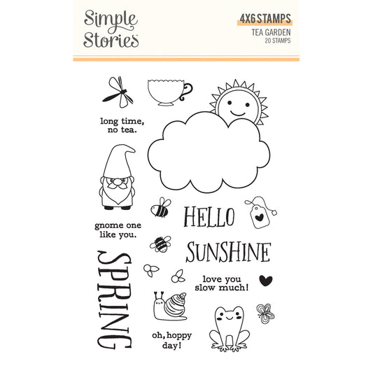 Simple Stories Tea Garden Stamps