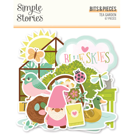 Simple Stories Tea Garden Bits & Pieces