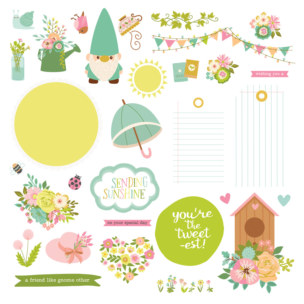 Simple Stories Tea Garden Simple Cards Card Kit