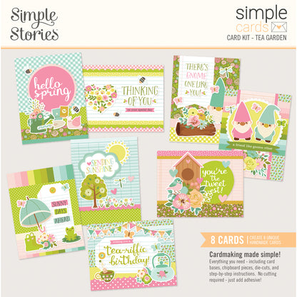 Simple Stories Tea Garden Simple Cards Card Kit