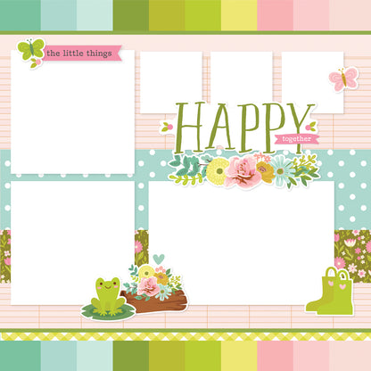 Simple Stories Tea Garden Simple Pages Page Kit