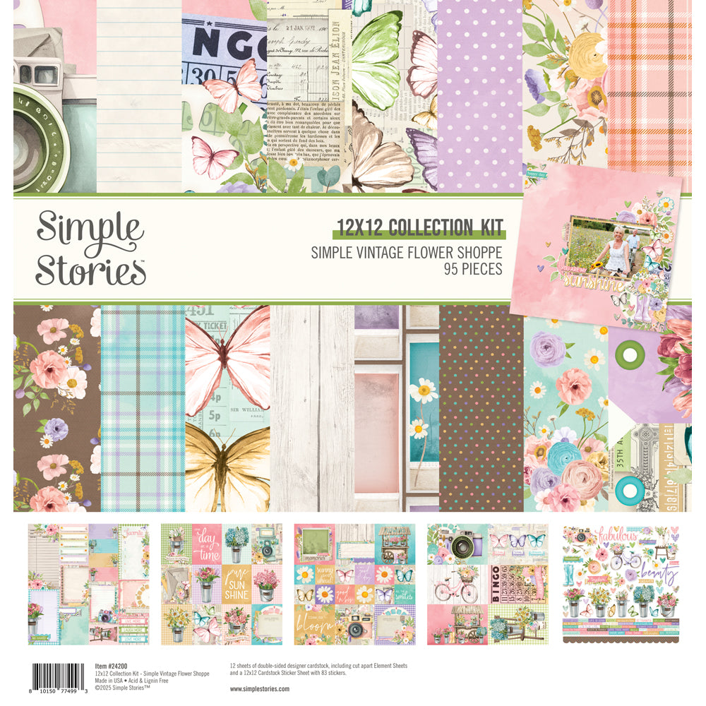 Simple Vintage Flower Shoppe Collection Kit